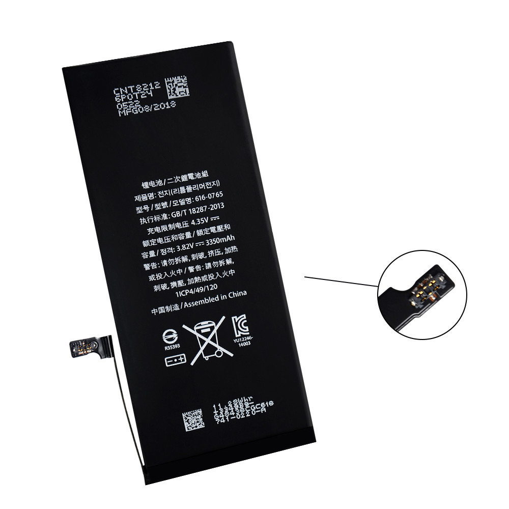 High Compatible Iphone 6 Plus Original Battery With 3350 MAh Capacity
